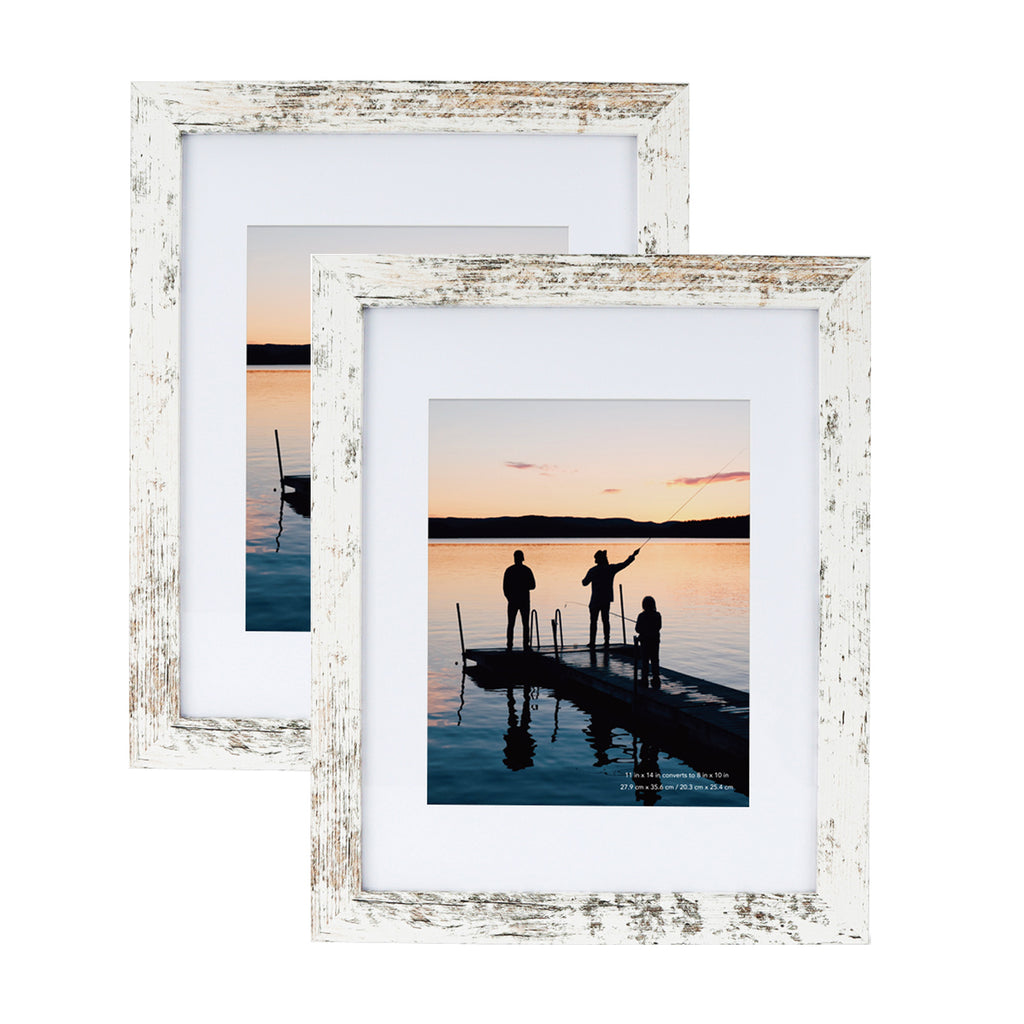Scholartree Wood Picture Frames Front Loading Basic Tabletop Picture Frame, Wall Picture Frame