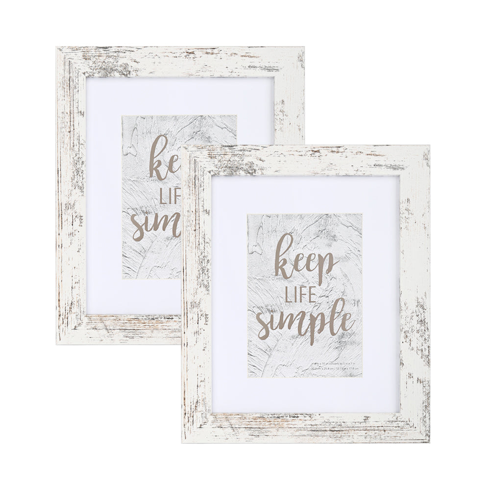 Scholartree Wood Picture Frames Front Loading Basic Tabletop Picture Frame, Wall Picture Frame