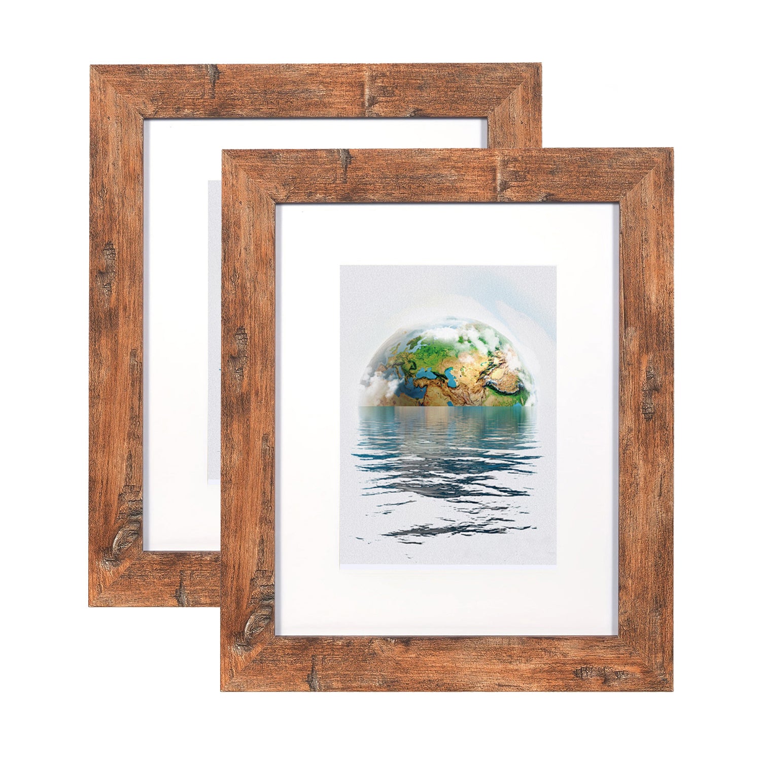 Scholartree Wood Picture Frames Front Loading Basic Tabletop Picture Frame, Wall Picture Frame