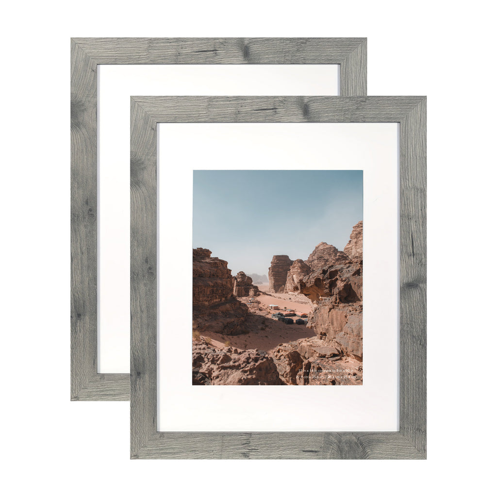 Scholartree Wood Picture Frames Front Loading Basic Tabletop Picture Frame, Wall Picture Frame