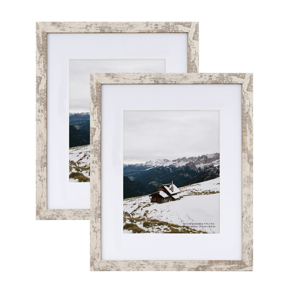 Scholartree Wood Picture Frames Front Loading Basic Tabletop Picture Frame, Wall Picture Frame
