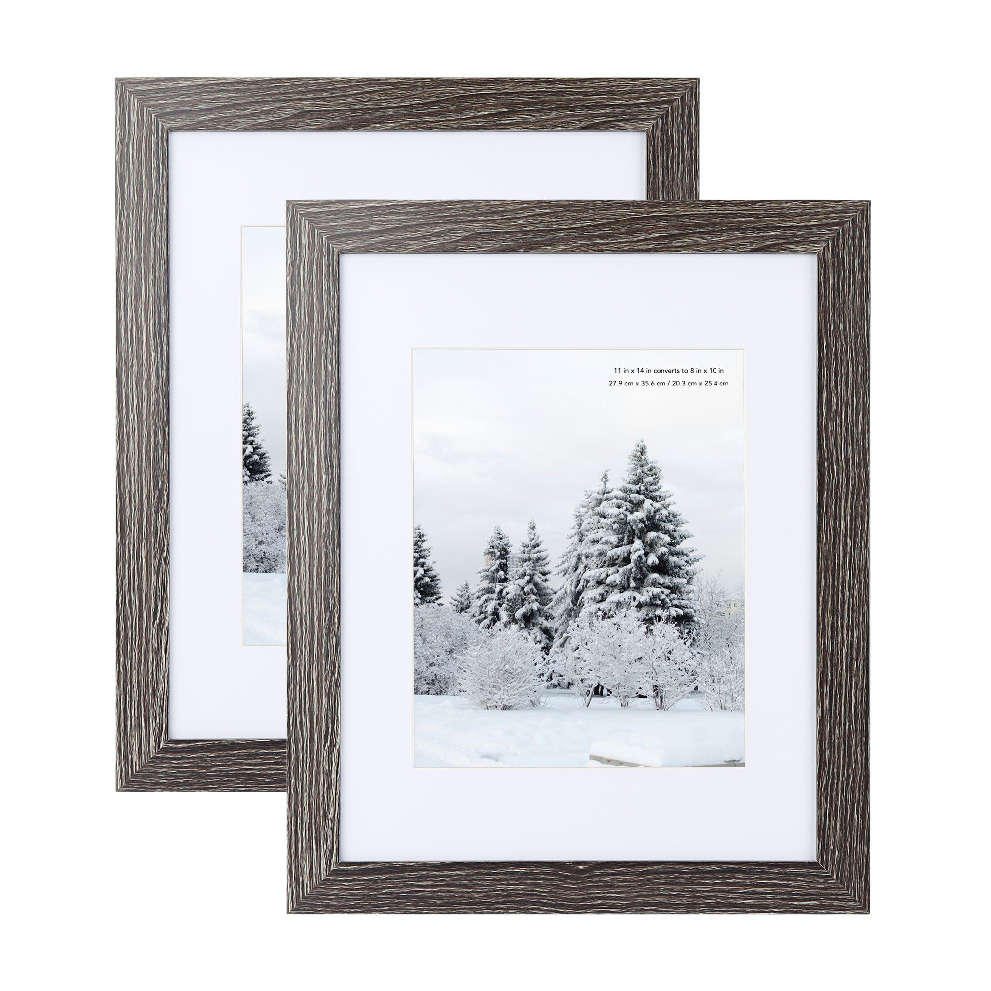 Scholartree Wood Picture Frames Front Loading Basic Tabletop Picture Frame, Wall Picture Frame