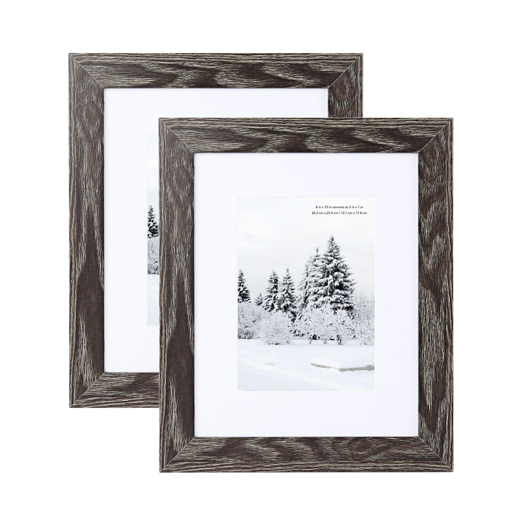 Scholartree Wood Picture Frames Front Loading Basic Tabletop Picture Frame, Wall Picture Frame